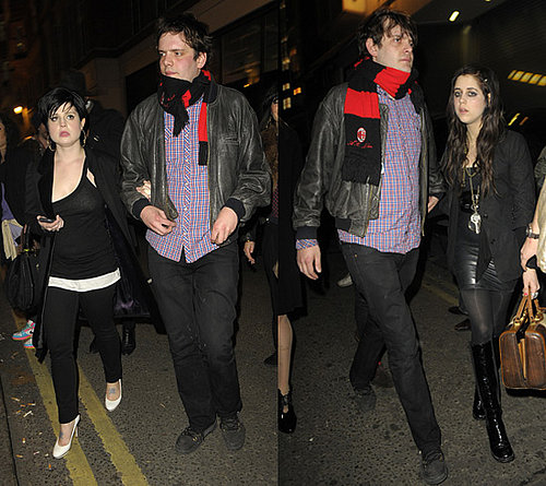 Peaches Geldof and Kelly Osbourne Are Spotted with the Same Man Outside Club 24