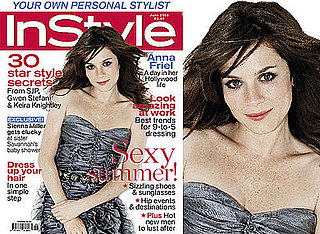 Anna Friel On The Cover Of The June 2008 Issue Of InStyle Magazine