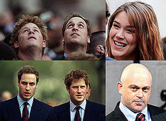 Prince William and Prince Harry Attend The City Salute Sunset Pageant