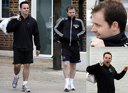 Ant and Dec Head To The Gym For A Work Out
