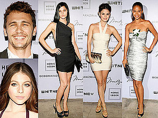 Rachel Bilson, Leigh Lezark, James Franco and Joy Bryant at the Whitney Museum's Art Party
