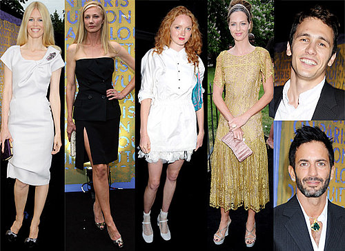 Photos From Louis Vuitton Dinner At The Serpentine featuring Marc Jacobs,Lily Cole, James Franco, Cherie Blair, Joely Richardson
