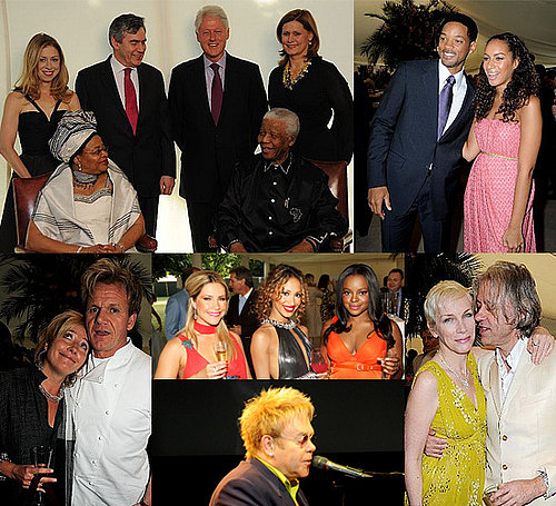 Photos of Gordon Ramsay, Annie Lennox, Sugababes, Will Smith, Leona Lewis at Nelson Mandela's 90th Birthday Party