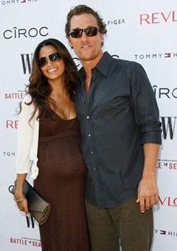 Sugar Bits — It's a Boy For Matthew McConaughey