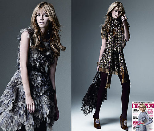 Mischa Barton Models The New Season's Looks In InStyle Magazine