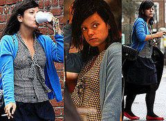 Photos Of Lily Allen Out In London, She Will Guest On Kaiser Chiefs' New Album Photos Of Lily Allen Out In London, She Will Guest On Kaiser Chiefs' New Album