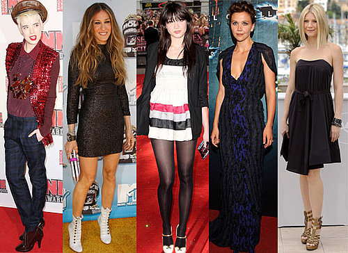 Agyness Deyn Tops Grazia Magazine's Top Ten Best Dressed List, Followed By Gwyneth Paltrow. Kate Moss Is Absent.