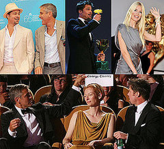 Photos From The 2008 Venice Film Festival Featuring George Clooney, Brad Pitt, Tilda Swinton and Claudia Schiffer Photos From The 2008 Venice Film Festival Featuring George Clooney, Brad Pitt, Tilda Swinton and Claudia Schiffer