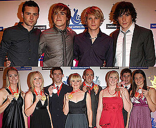 Photos Of British Olympic Medal Winners and McFly At National Lottery Awards