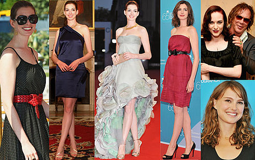Photos Of Anne Hathaway At The Venice Film Festival, Plus Evan Rachel Wood and Mickey Rourke Promoting The Wrestler