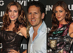 Photos Of Strictly Come Dancing's Brendan Cole, Kelly Brook And Lisa Snowdon At Living TV's Party