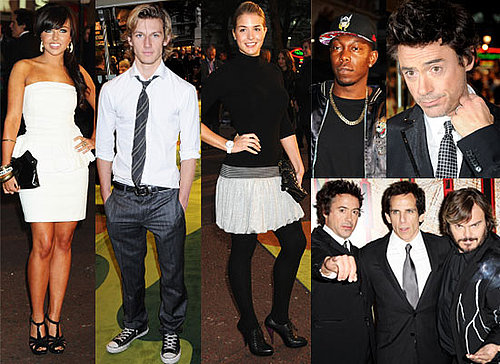 Photos From The UK Premiere Of Tropic Thunder Featuring Robert Downey Jr, Ben Stiller and Jack Black