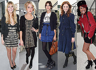 Photos Of Alexa Chung, Jaime Winstone, Peaches Geldof, Mischa Barton, Emilia Fox at London Fashion Week