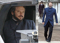 Photos Of Colin Firth in Costume Filming Dorian Gray Photos Of Colin Firth in Costume Filming Dorian Gray