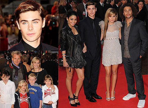 Photos From London's High School Musical 3: Senior Year Premiere, Featuring Zac Efron, Vanessa Hudgens, Corbin Bleu and more.