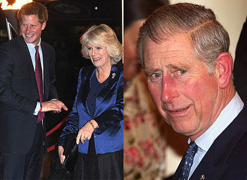 Photos of Prince Charles, Camilla Parker Bowles and Prince Harry at We Are Most Amused Comedy Gala for Charles's 60th Birthday