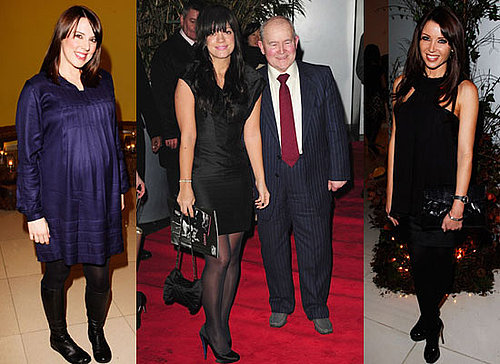 Photos Of Pregnant Melanie Chisholm Plus Lily Allen and Dannii Minogue at Sleeping Beauty VIP Reception in London