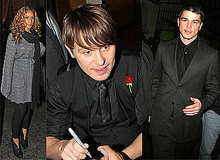 Photos Of Josh Hartnett, Mark Owen, Leona Lewis And Other Performers Outside The Royal Variety Performance 2008