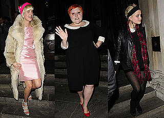 PHotos Of Agyness Deyn, Pixie Geldof, Beth Ditto And Their Crops and Henry Holland In London