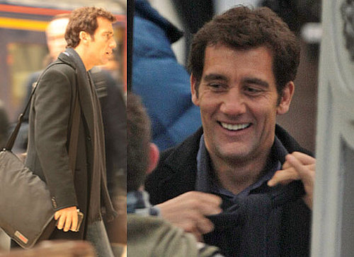 Photos Of Clive Owen In London Shooting For The Boys Are Back In Town. Berlin Film Festival.