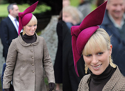 Zara Philip's Bright Hat
