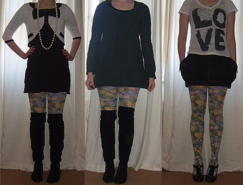 Style for Style: Floral Tights