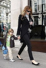 Celebrity Style: Elle Macpherson in London Celebrity Style: Elle Macpherson in London