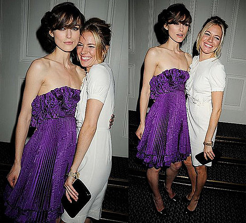 Keira Knightley and Sienna Miller at The Edge of Love Party