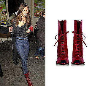 Found Cheryl Cole's Open Toe D&G Boots