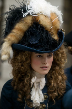 Interview with Keira Knightley Hayley Atwell Costume The Duchess