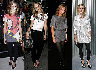 Emma Watson at Paris Fashion Week, Spring 2009, Celeb Style