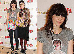 Daisy Lowe, David Bowie t-shirt, Celebrity Style, D&G