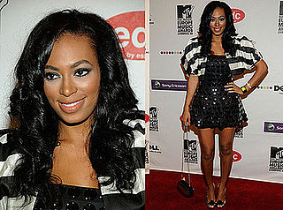 Solange Knowles in Monochrome at the 2008 MTV Europe Music Awards