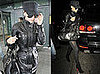 Victoria Beckham Black Handbag, Celebrity Style, Belstaff Jacket