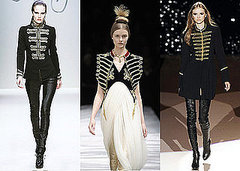 2008 Autumn Trend, Military, Catwalk Report