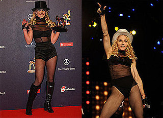 Britney Spears Copies Madonna Signature Style
