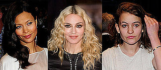 Photo of Madonna, Thandie Newton and Coco Sumner at Guy Richie Film Premiere RocknRolla in London: Whose Beauty Look Style?