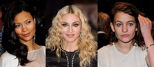 Photo of Madonna, Thandie Newton and Coco Sumner at Guy Richie Film Premiere RocknRolla in London: Whose Beauty Look Style?