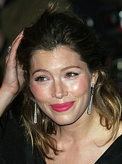 Photo of Jessica Biel at Easy Virtue Premiere in London. Love or Hate her Glowing Makeup and Pink Lipstick?