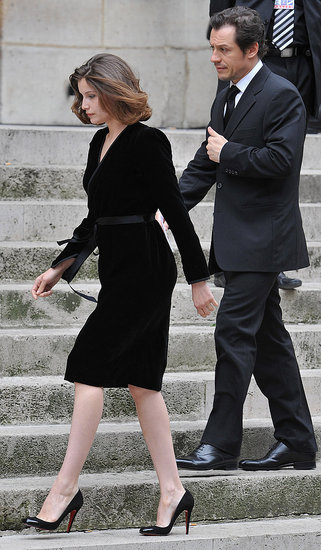 Laetitia Casta with fiance Stefano Accorsi.