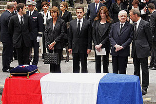 Hundreds Turn Out To Mourn at Yves Saint Laurent's Funeral