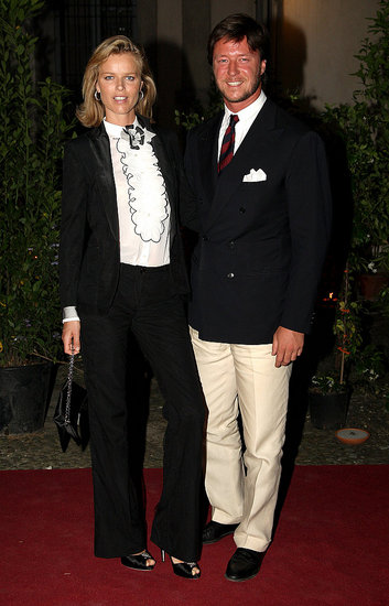 Eva Herzigova and boyfriend Gregorio Marsiaj