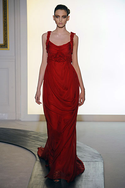 Alessandra Facchinetti Tries Her Hand at Valentino Couture for Fall 2008 Alessandra Facchinetti Tries Her Hand at Valentino Couture for Fall 2008