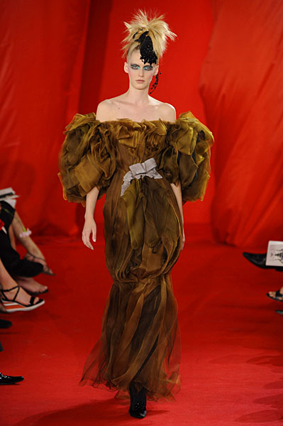 Christian Lacroix Bugs Out for Fall 2008 Couture Christian Lacroix Bugs Out for Fall 2008 Couture