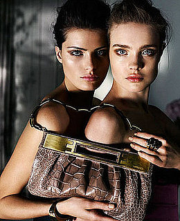 Natalia Vodianova, Isabeli Fontana Tango for Versace