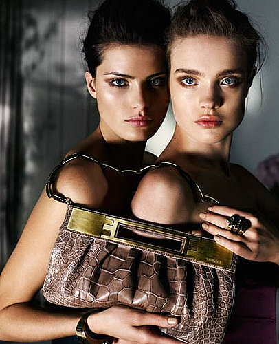 Natalia Vodianova, Isabeli Fontana Tango for Versace