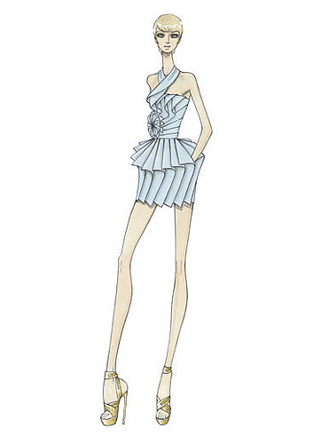 Atelier Versace Fall 2008, Coming Soon to a Red Carpet Near You Atelier Versace Fall 2008, Coming Soon to a Red Carpet Near You