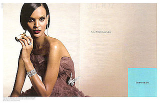 Sasha Pivovorova, Lily Cole, Liya Kebede, and Shalom Harlow Take Their Breakfast at Tiffany's