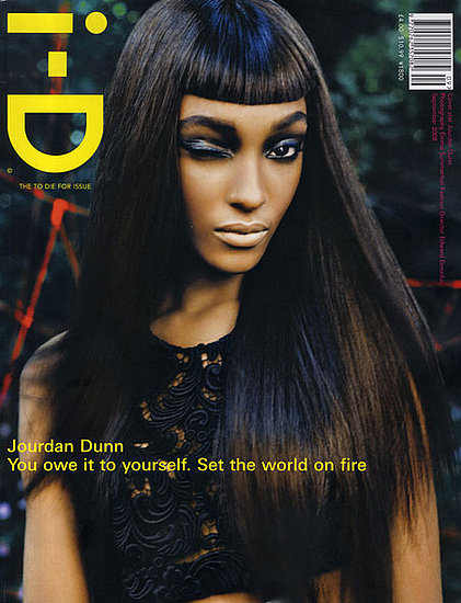 Jourdan Dunn Winks, Blinks, and Nods at Naomi Campbell for September 2008 i-D Jourdan Dunn Winks, Blinks, and Nods at Naomi Campbell for September 2008 i-D