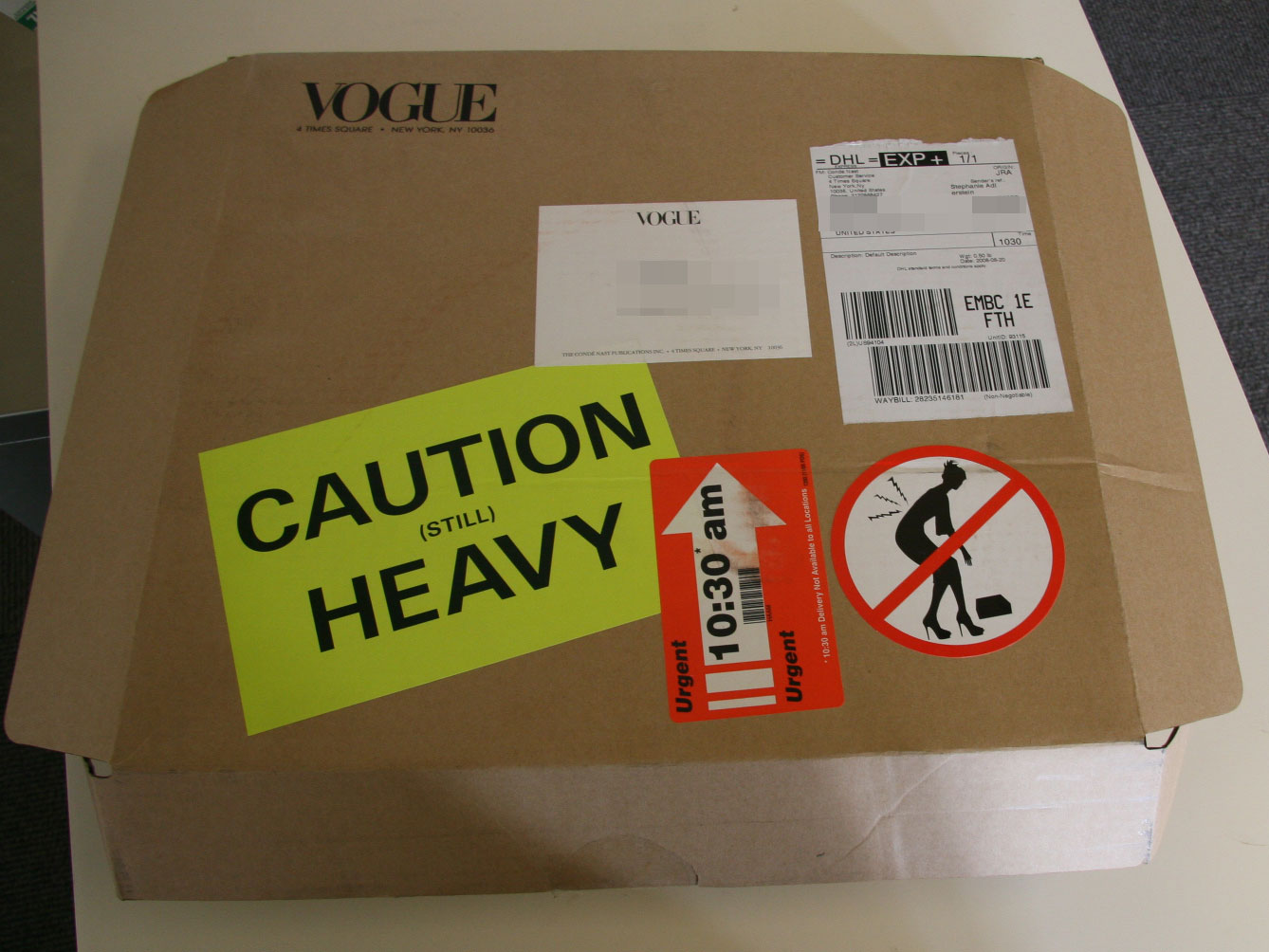 A Very Vogue Special Delivery A Very Vogue Special Delivery